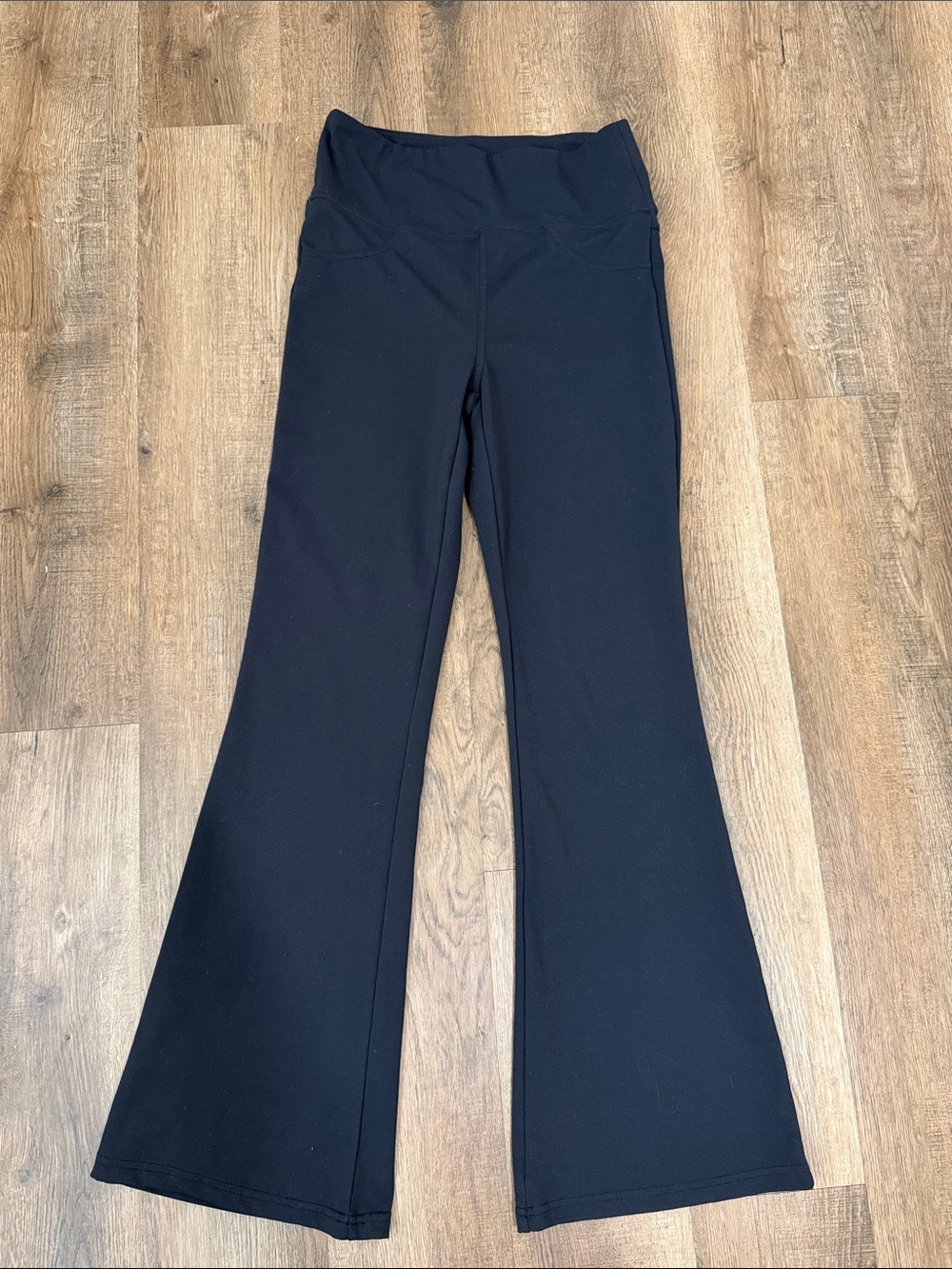 Halara,Black Flared Yoga Pants